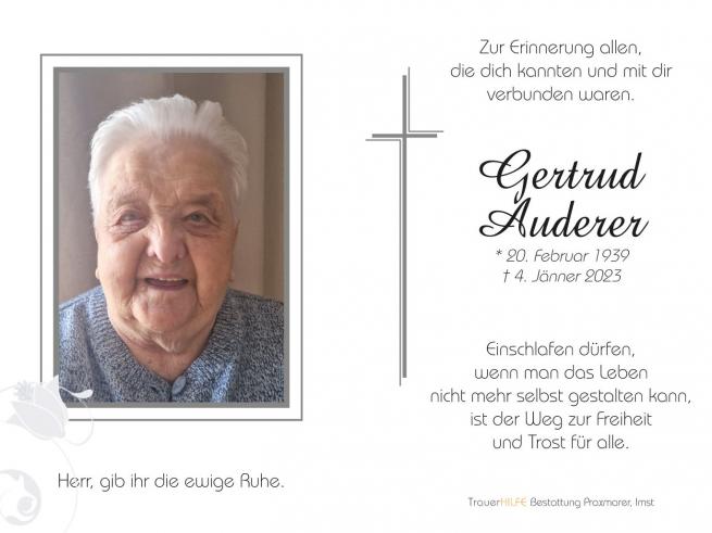 Gertrud Auderer