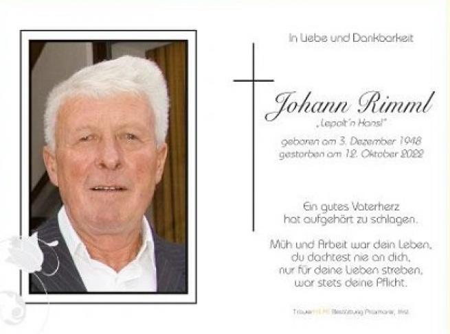 Johann Rimml
